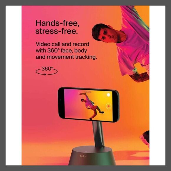 Belkin -  Auto Tracking Stand Pro with Dock Kit - Bla Black - Picture 2 of 7